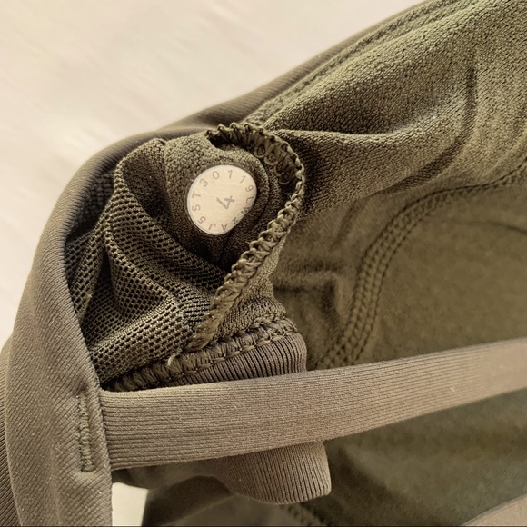 Lululemon Dark Olive Free to Be Serene Bra 4 - Picture 3 of 4